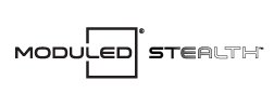 moduled stealth logo black